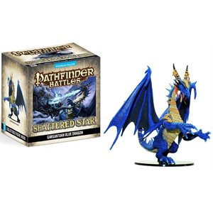 Pathfinder Battles: Shattered Star: Gargantuan Blue Dragon