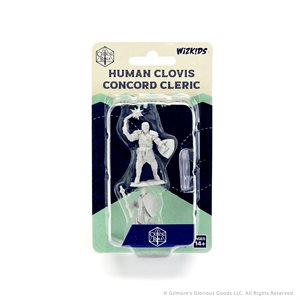 Critical Role Unpainted Miniatures Wave 1: Human Clovis Concord Cleric Male