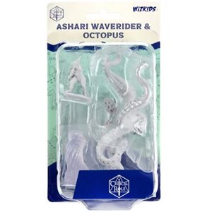Critical Role Unpainted Miniatures Wave 2: Ashari Waverider & Octopus